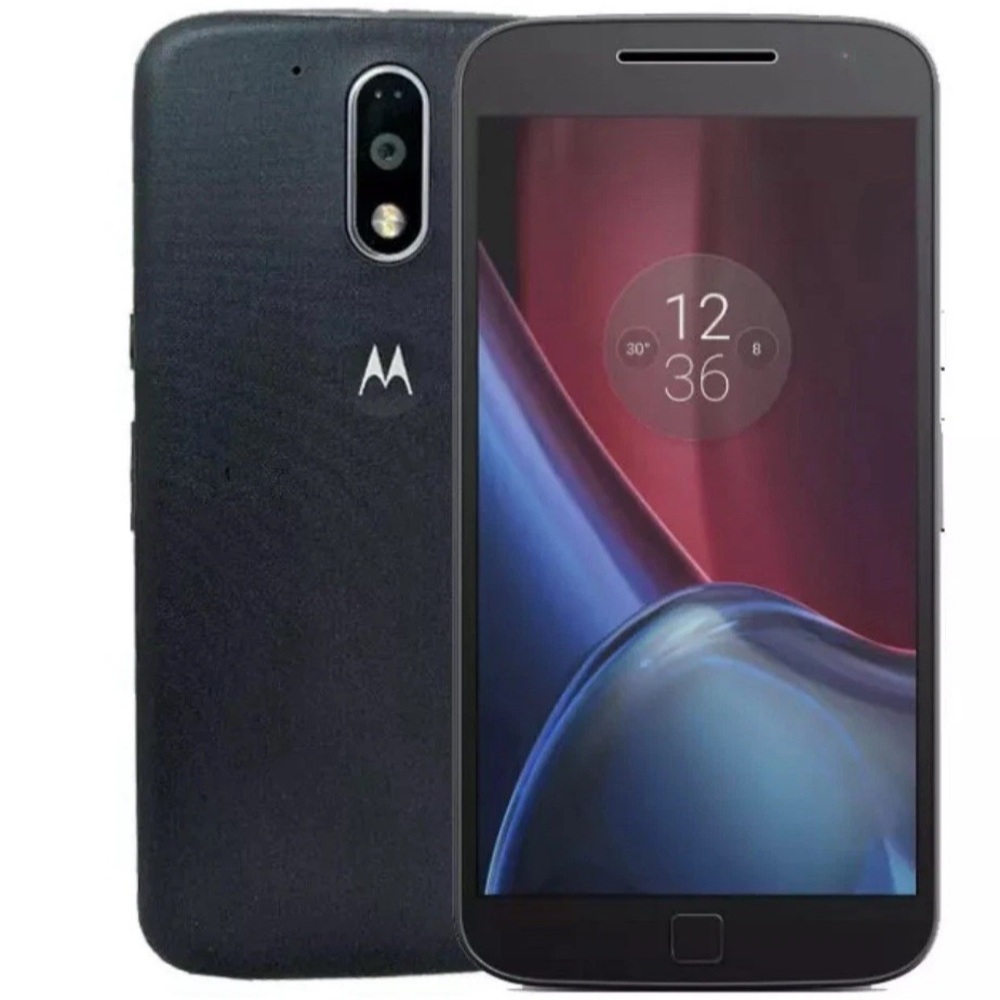 Motorola Moto G4 Plus XT1641 32GB Black GSM Unlocked Smartphone open Box